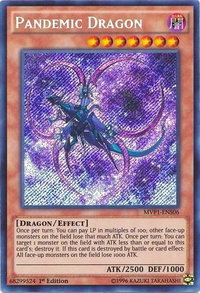 Pandemic Dragon - The Dark Side of Dimensions Movie Pack: Secret Edition (MVP1-ENS) #MVP1-ENS06 - Secret Rare YuGiOh Trading Card