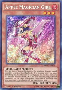 Apple Magician Girl - The Dark Side of Dimensions Movie Pack: Secret Edition (MVP1-ENS) #MVP1-ENS15 - Secret Rare YuGiOh Trading Card