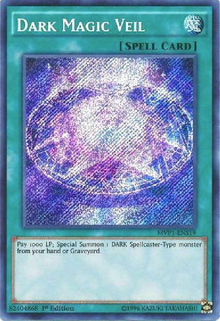 Dark Magic Veil - The Dark Side of Dimensions Movie Pack: Secret Edition YuGiOh trading card