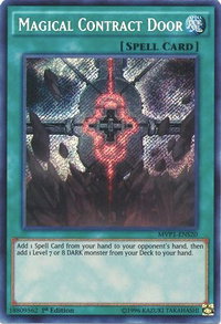Magical Contract Door - The Dark Side of Dimensions Movie Pack: Secret Edition (MVP1-ENS) #MVP1-ENS20 - Secret Rare YuGiOh Trading Card