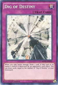 Dig of Destiny - The Dark Side of Dimensions Movie Pack: Secret Edition (MVP1-ENS) #MVP1-ENS22 - Secret Rare YuGiOh Trading Card