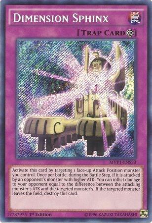 Dimension Sphinx - The Dark Side of Dimensions Movie Pack: Secret Edition YuGiOh trading card