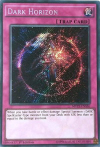 Dark Horizon - The Dark Side of Dimensions Movie Pack: Secret Edition (MVP1-ENS) #MVP1-ENS26 - Secret Rare YuGiOh Trading Card