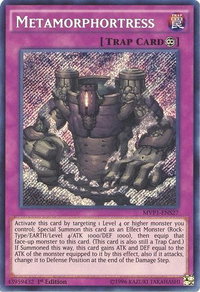 Metamorphortress - The Dark Side of Dimensions Movie Pack: Secret Edition (MVP1-ENS) #MVP1-ENS27 - Secret Rare YuGiOh Trading Card