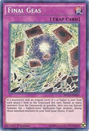 Final Geas - The Dark Side of Dimensions Movie Pack: Secret Edition YuGiOh trading card