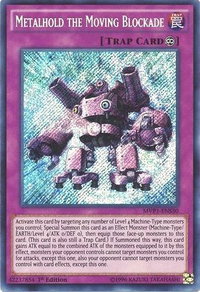Metalhold the Moving Blockade - The Dark Side of Dimensions Movie Pack: Secret Edition (MVP1-ENS) #MVP1-ENS30 - Secret Rare YuGiOh Trading Card