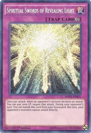 Spiritual Swords of Revealing Light - The Dark Side of Dimensions Movie Pack: Secret Edition YuGiOh trading card