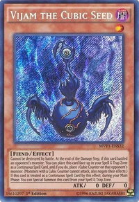 Vijam the Cubic Seed - The Dark Side of Dimensions Movie Pack: Secret Edition (MVP1-ENS) #MVP1-ENS32 - Secret Rare YuGiOh Trading Card