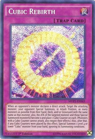 Cubic Rebirth - The Dark Side of Dimensions Movie Pack: Secret Edition YuGiOh trading card