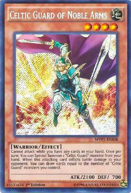Celtic Guard of Noble Arms - The Dark Side of Dimensions Movie Pack: Secret Edition YuGiOh trading card