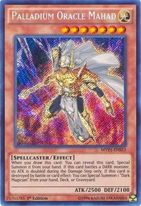 Palladium Oracle Mahad - The Dark Side of Dimensions Movie Pack: Secret Edition (MVP1-ENS) #MVP1-ENS53 - Secret Rare YuGiOh Trading Card