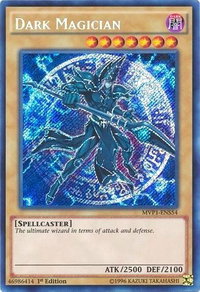 Dark Magician - The Dark Side of Dimensions Movie Pack: Secret Edition (MVP1-ENS) #MVP1-ENS54 - Secret Rare YuGiOh Trading Card