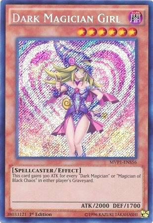 Dark Magician Girl - The Dark Side of Dimensions Movie Pack: Secret Edition YuGiOh trading card