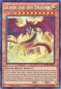 Slifer the Sky Dragon - The Dark Side of Dimensions Movie Pack: Secret Edition (MVP1-ENS) #MVP1-ENS57 - Secret Rare YuGiOh Trading Card