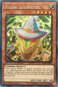 Pikari @Ignister - Ignition Assault (IGAS) #IGAS-EN001 - Secret Rare YuGiOh Trading Card