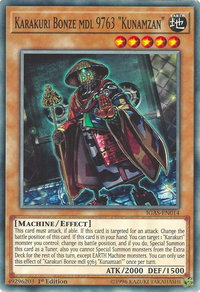 Karakuri Bonze mdl 9763 "Kunamzan" - Ignition Assault (IGAS) #IGAS-EN014 - Common / Short Print YuGiOh Trading Card
