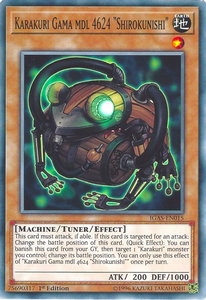 Karakuri Gama mdl 4624 "Shirokunishi" - Ignition Assault (IGAS) #IGAS-EN015 - Common / Short Print YuGiOh Trading Card