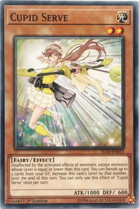 Cupid Serve - Ignition Assault (IGAS) #IGAS-EN033 - Common / Short Print YuGiOh Trading Card