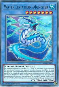 Water Leviathan @Ignister - Ignition Assault (IGAS) #IGAS-EN034 - Common / Short Print YuGiOh Trading Card
