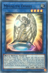 Megalith Ophiel - Ignition Assault (IGAS) #IGAS-EN035 - Super Rare YuGiOh Trading Card