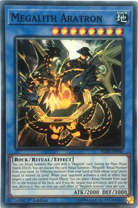 Megalith Aratron - Ignition Assault (IGAS) #IGAS-EN040 - Super Rare YuGiOh Trading Card