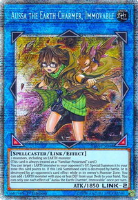 Aussa the Earth Charmer, Immovable (Starlight Rare) - Ignition Assault (IGAS) #IGAS-EN048 - Starlight Rare YuGiOh Trading Card