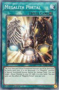Megalith Portal - Ignition Assault (IGAS) #IGAS-EN057 - Common / Short Print YuGiOh Trading Card