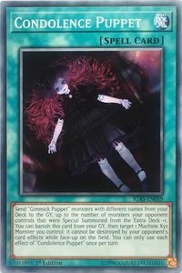 Condolence Puppet - Ignition Assault (IGAS) #IGAS-EN059 - Common / Short Print YuGiOh Trading Card