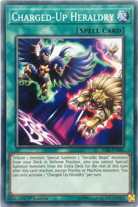 Charged-Up Heraldry - Ignition Assault (IGAS) #IGAS-EN060 - Common / Short Print YuGiOh Trading Card