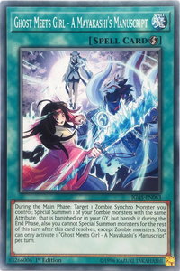 Ghost Meets Girl - A Mayakashi's Manuscript - Ignition Assault (IGAS) #IGAS-EN063 - Common / Short Print YuGiOh Trading Card