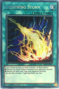 Lightning Storm - Ignition Assault (IGAS) #IGAS-EN067 - Secret Rare YuGiOh Trading Card