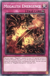 Megalith Emergence - Ignition Assault (IGAS) #IGAS-EN072 - Common / Short Print YuGiOh Trading Card