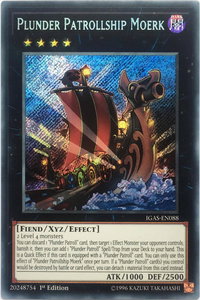 Plunder Patrollship Moerk - Ignition Assault (IGAS) #IGAS-EN088 - Secret Rare YuGiOh Trading Card