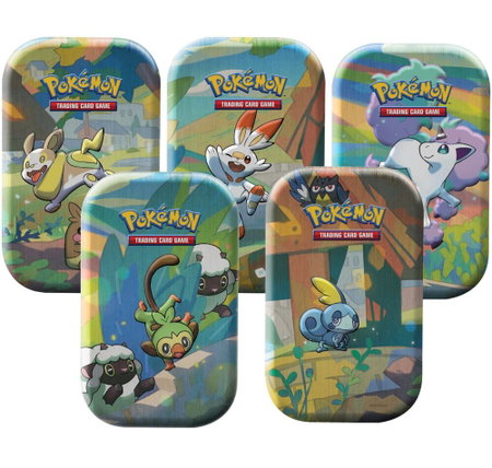 Galar Pal Mini Tin [Set of 5] - Miscellaneous Cards & Products Pokémon trading card