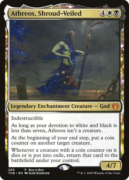 Athreos, Shroud-Veiled - Buy-A-Box Promos Magic: The Gathering trading card