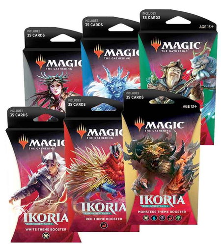 Ikoria: Lair of Behemoths - Theme Booster [Set of 6] - Ikoria: Lair of Behemoths Magic: The Gathering trading card
