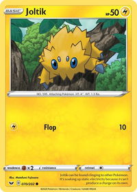 Joltik - SWSH01: Sword & Shield Base Set (SWSH01) #070/202 - Common Pokémon Trading Card