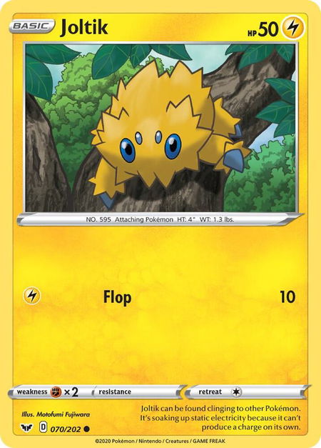 Joltik - SWSH01: Sword & Shield Base Set Pokémon trading card