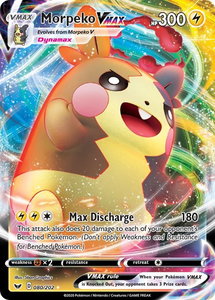 Morpeko VMAX - SWSH01: Sword & Shield Base Set (SWSH01) #080/202 - Ultra Rare Pokémon Trading Card