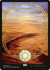 Plains (Full Art) - Unsanctioned (UND) #88 - Land Magic: The Gathering Trading Card