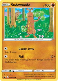 Sudowoodo - SWSH01: Sword & Shield Base Set (SWSH01) #100/202 - Uncommon Pokémon Trading Card