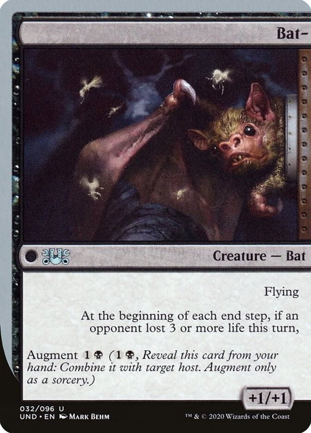 Bat- - Unsanctioned Magic: The Gathering trading card