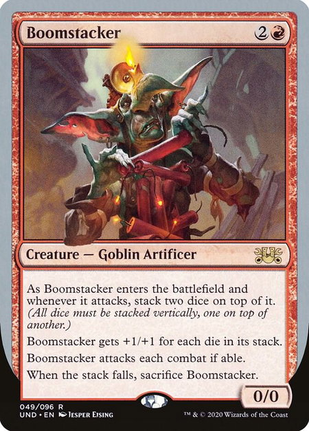Boomstacker - Unsanctioned Magic: The Gathering trading card