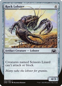Rock Lobster - Unsanctioned (UND) #82 - Common Magic: The Gathering Trading Card