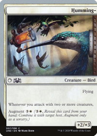 Humming- - Unsanctioned (UND) #7 - Common Magic: The Gathering Trading Card
