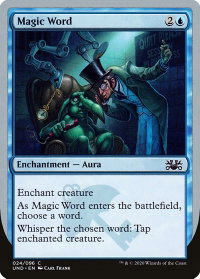 Magic Word - Unsanctioned (UND) #24 - Common Magic: The Gathering Trading Card