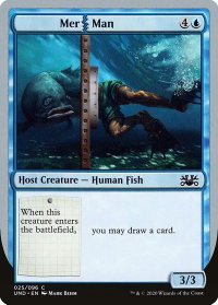 Mer Man - Unsanctioned (UND) #25 - Common Magic: The Gathering Trading Card