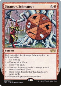 Strategy, Schmategy - Unsanctioned (UND) #58 - Rare Magic: The Gathering Trading Card