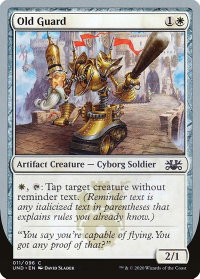 Old Guard - Unsanctioned (UND) #11 - Common Magic: The Gathering Trading Card