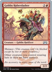 Goblin Haberdasher - Unsanctioned (UND) #51 - Uncommon Magic: The Gathering Trading Card